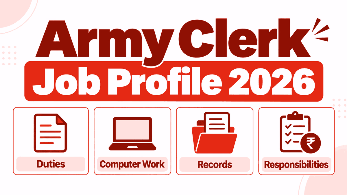 Army Clerk Job Profile